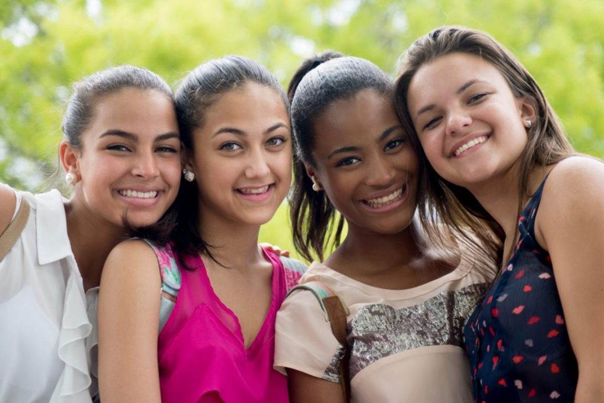 Group of Girl Teenagers